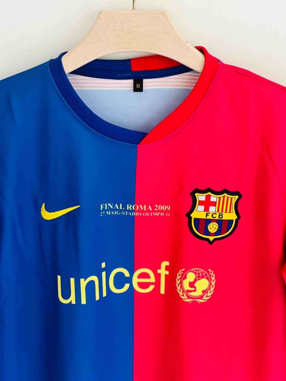 FC Barcelona 2008-09 Messi Full sleeves retro