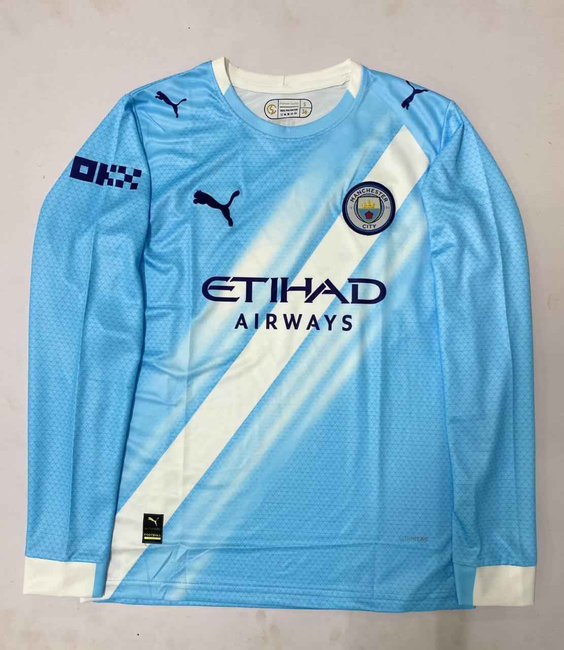 Manchester City P. Foden home full sleeves