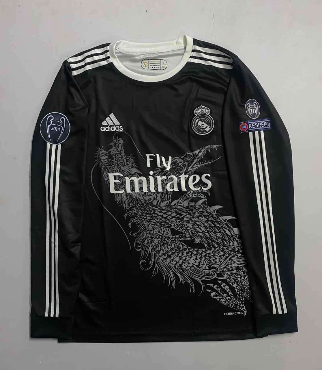 Real madrid x dragon C. Ronaldo full sleeves retro