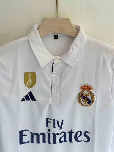 Real Madrid C.Ronaldo 2016-17 Home Half Sleeve Jersey