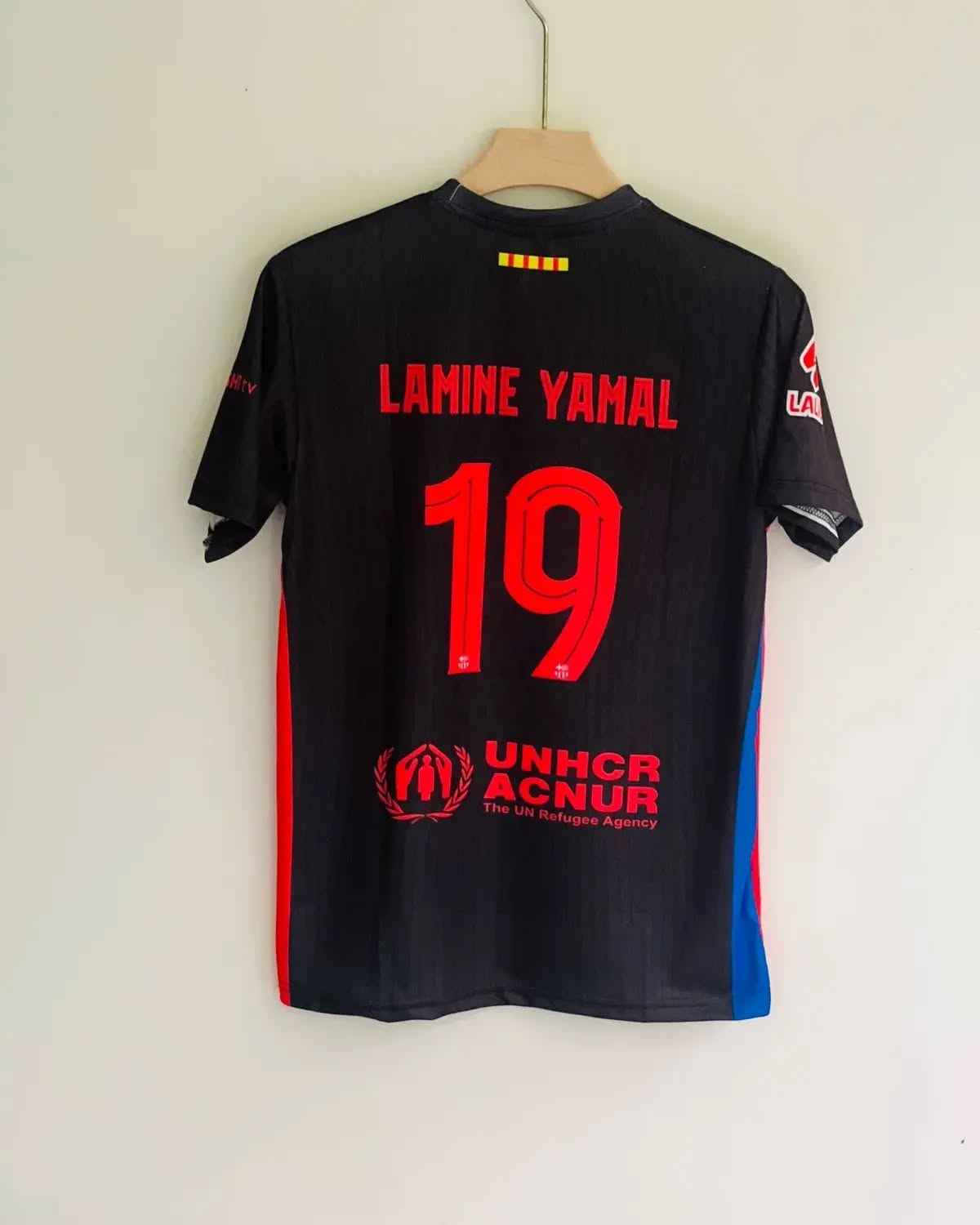 FC Barcelona 2024-25 Lamine Yamal half sleeves