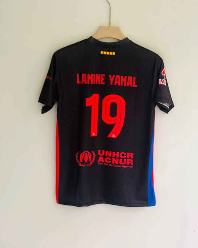 FC Barcelona 2024-25 Lamine Yamal half sleeves