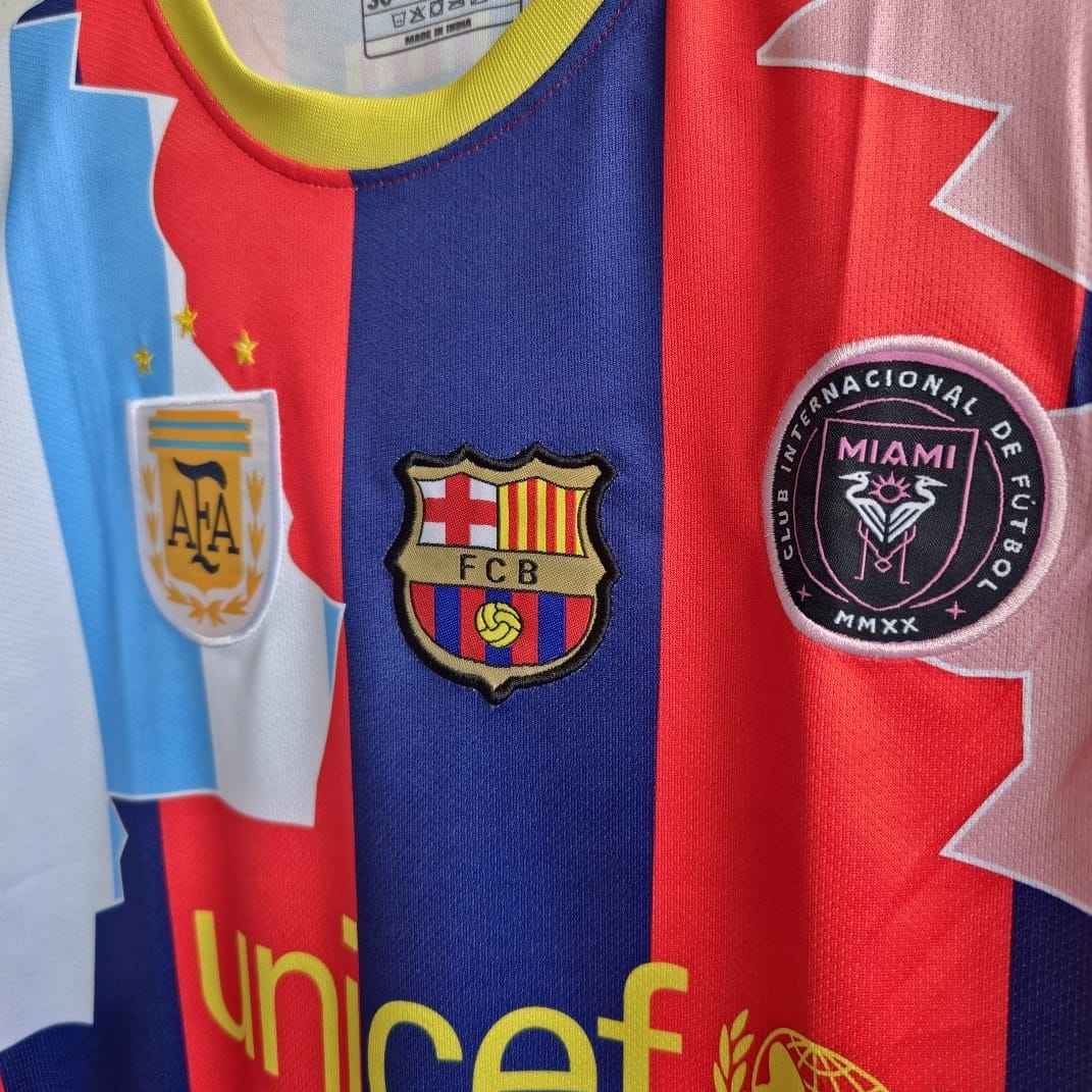 Limited edition messi all tribut half sleeves