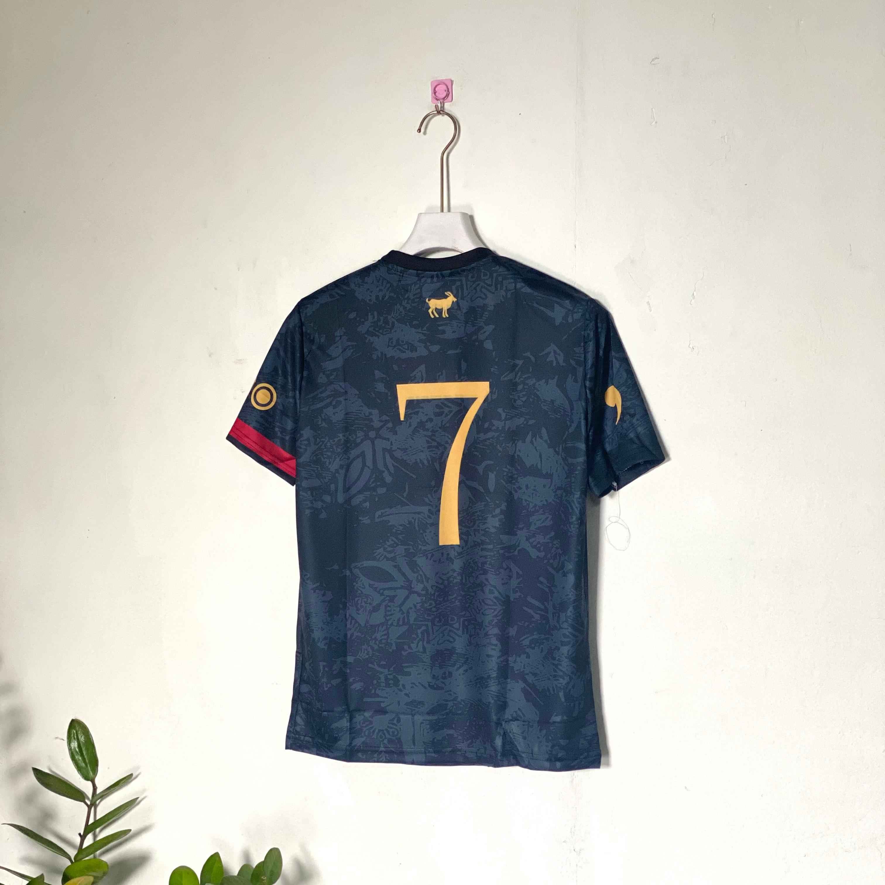 Ronaldo Portugal GOAT edition half sleeves kit