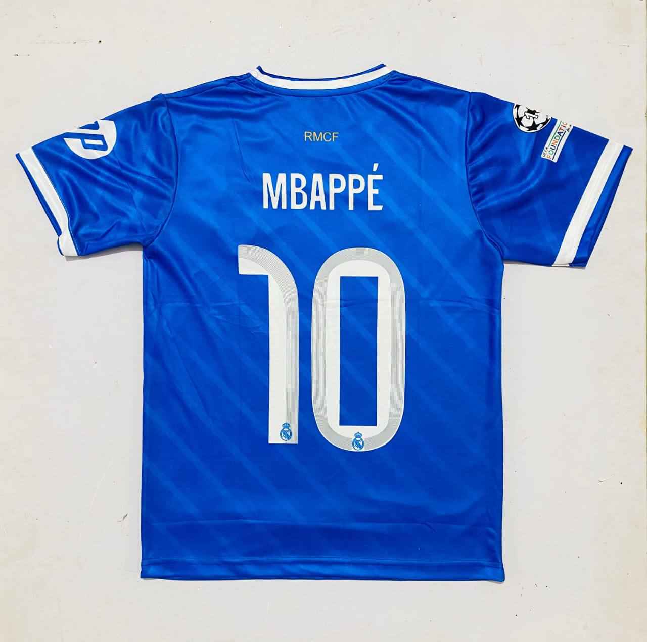 Real madrid third kit 25-26 K. Mbappe Half sleeves kit